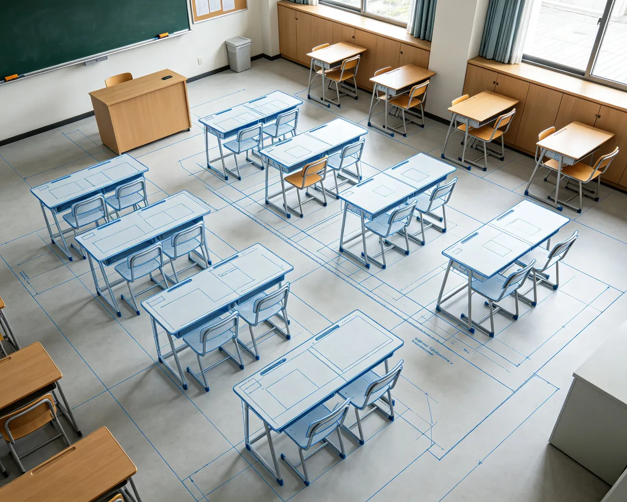 Intelligent-Classroom-Layout-Recognition