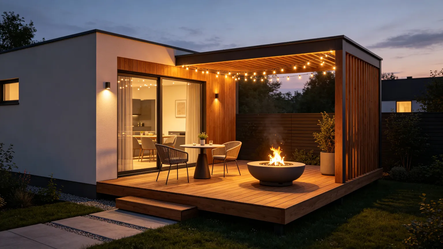Existing backyard ready for an AI deck design