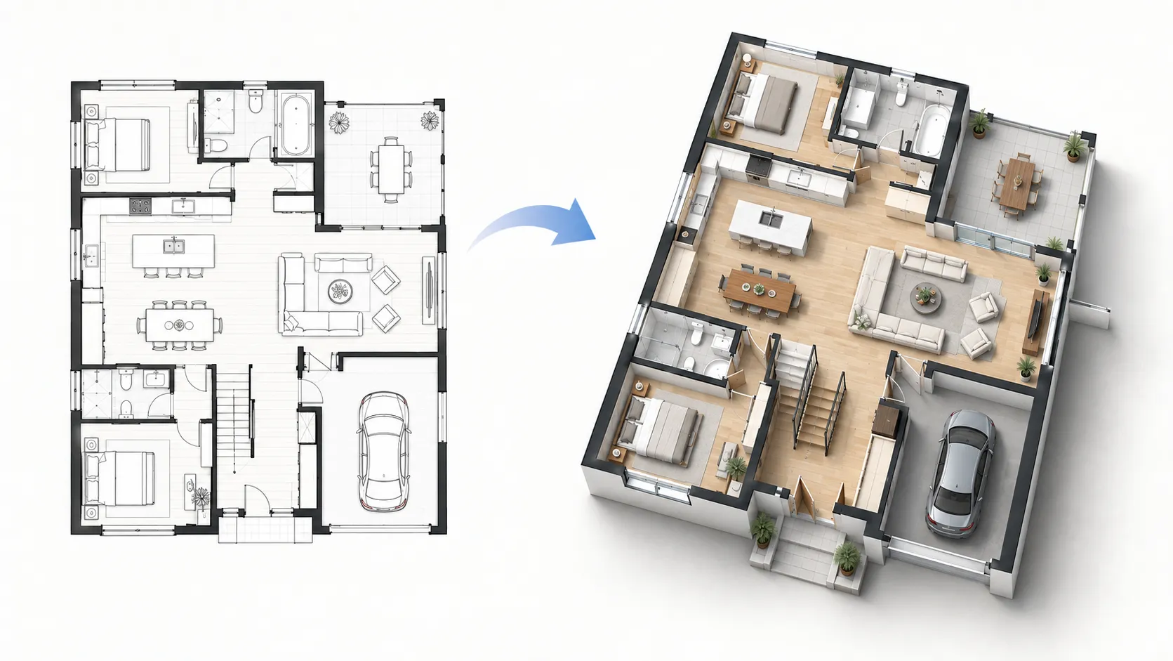 Floor Plan to 3D
