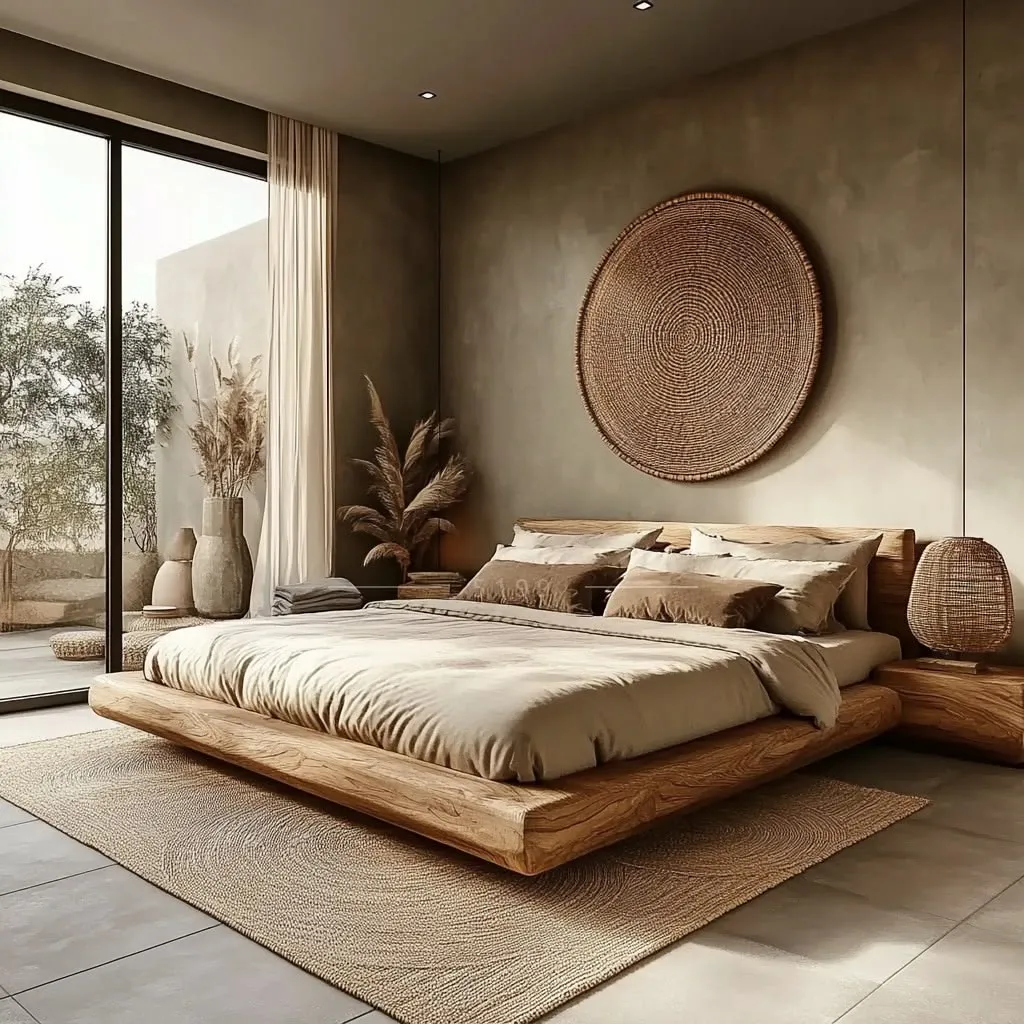 Timber Platform Bed