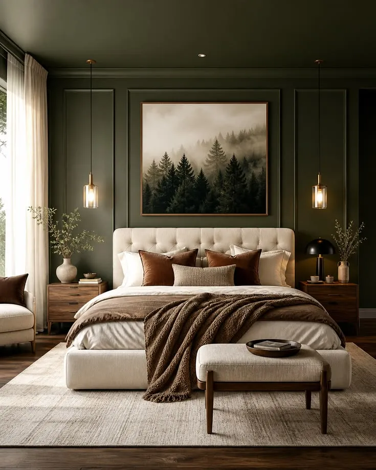 Forest Green Panel