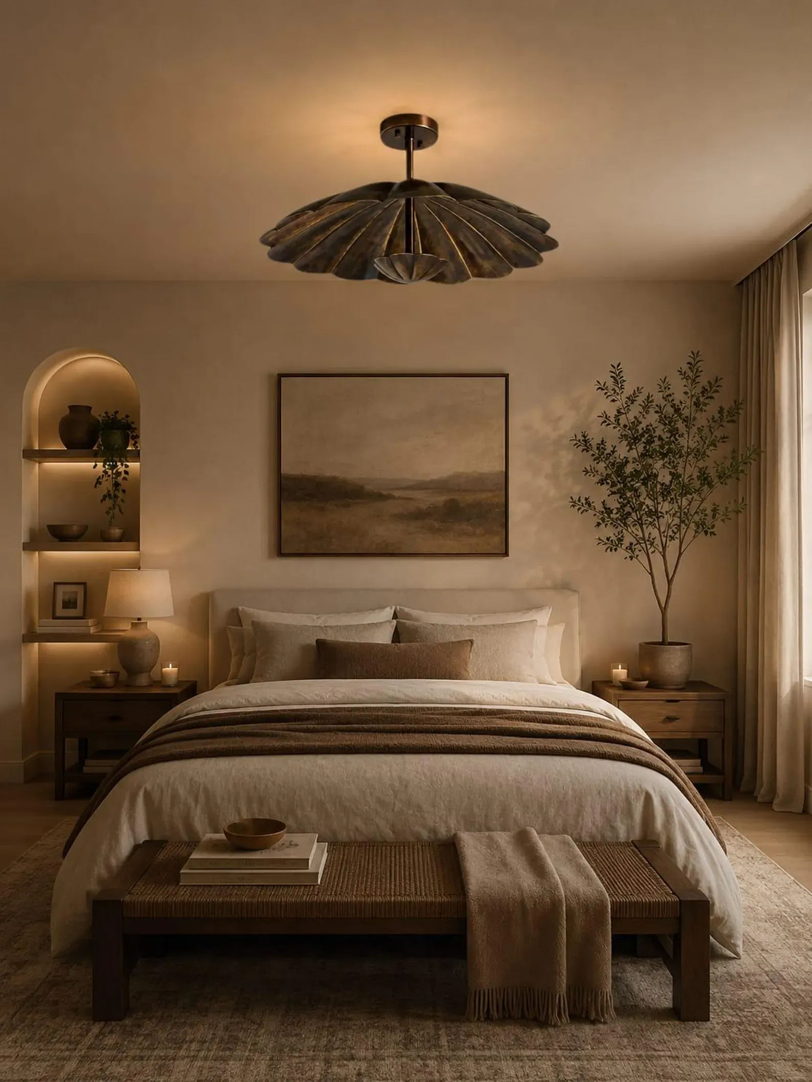 Arched Shelving