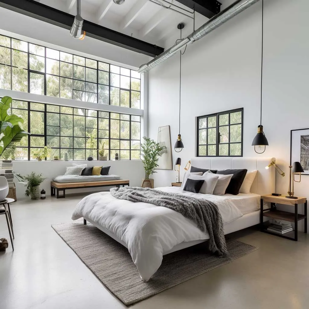 Loft Beams & Steel Windows