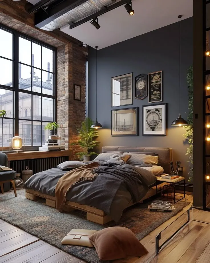 Gallery Wall & Pallet Bed