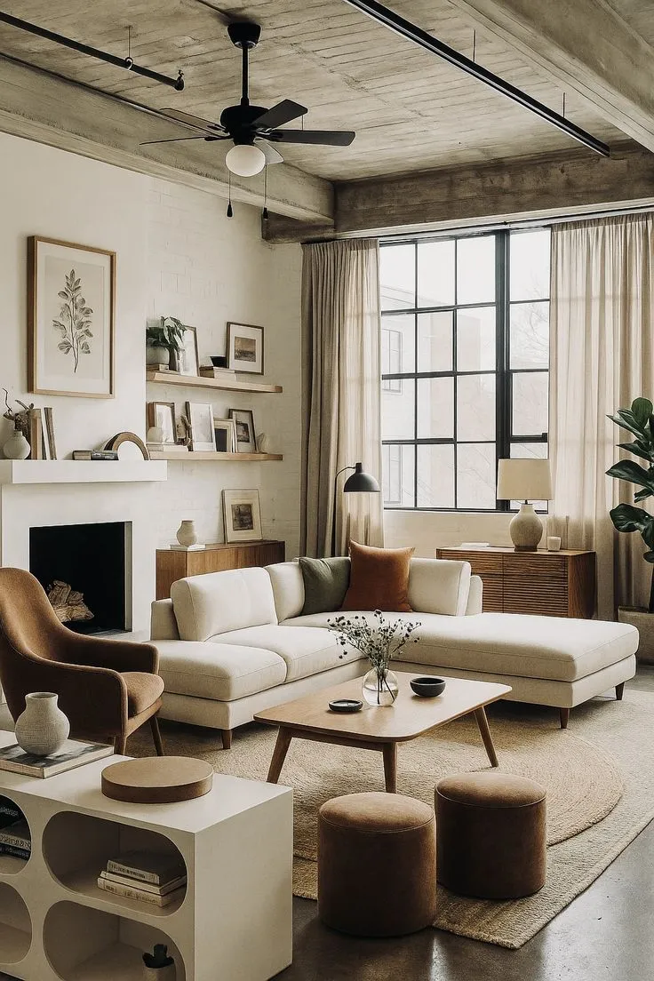 Industrial Living Room Ideas