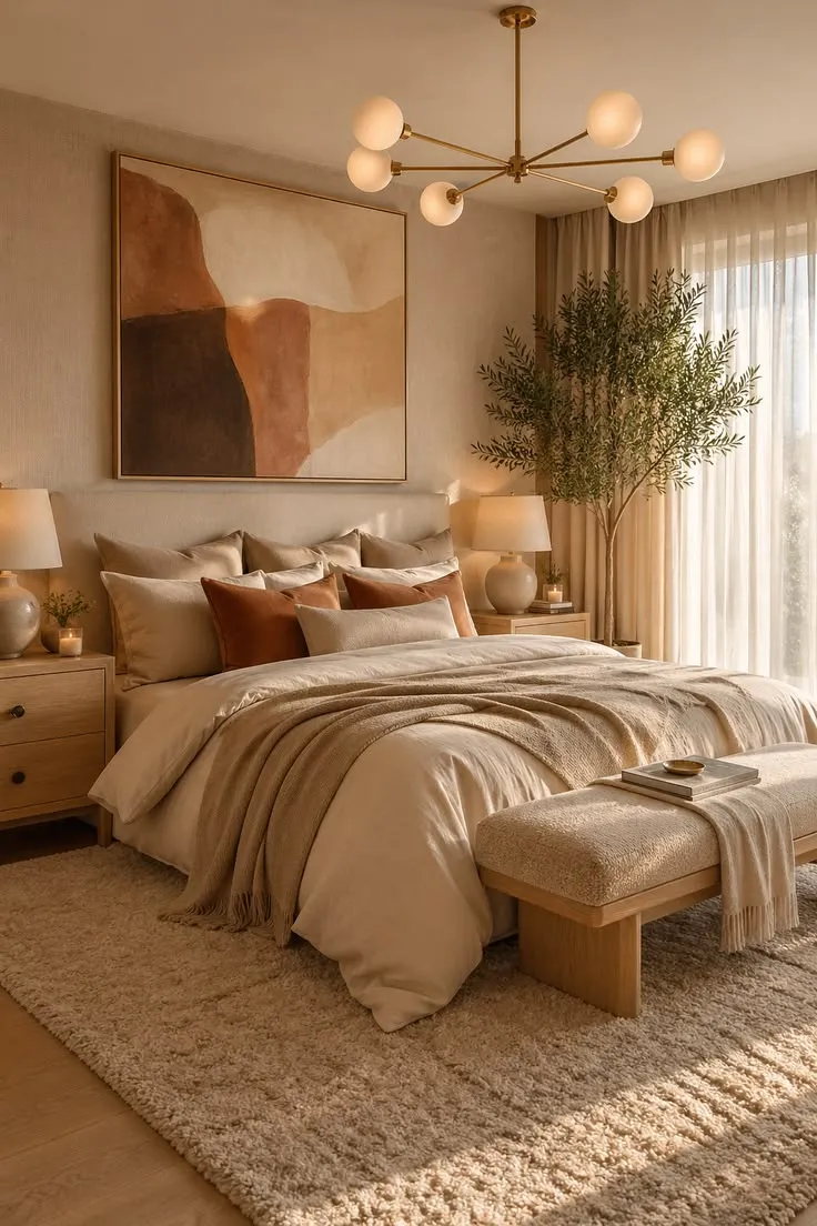Terracotta Bedding