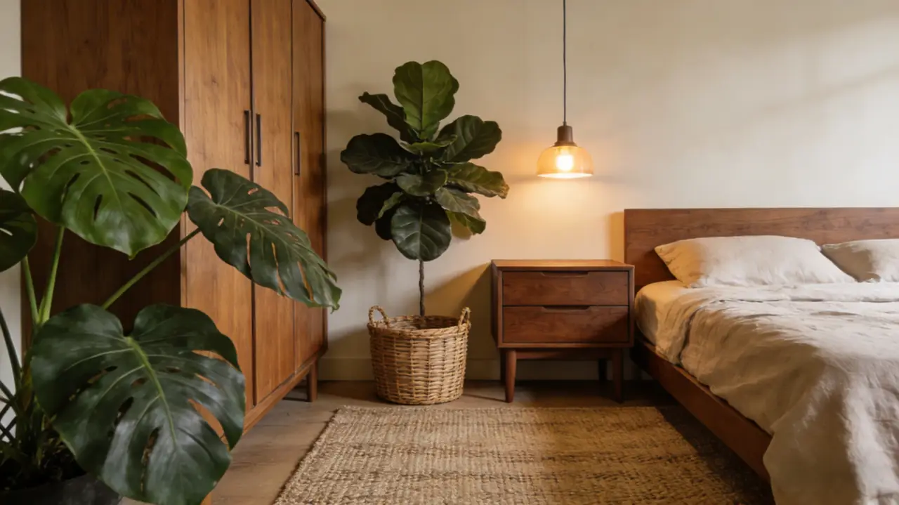 Modern Bedroom Natural Elements