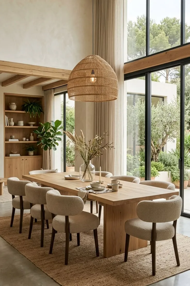 Rattan Pendant Garden View