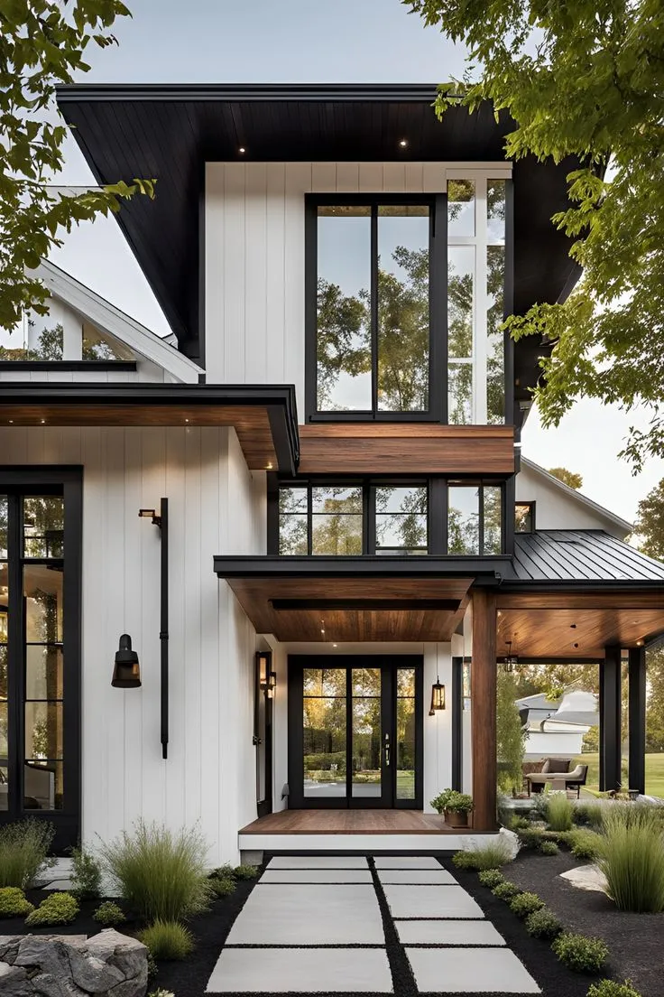 White Modern Farmhouse