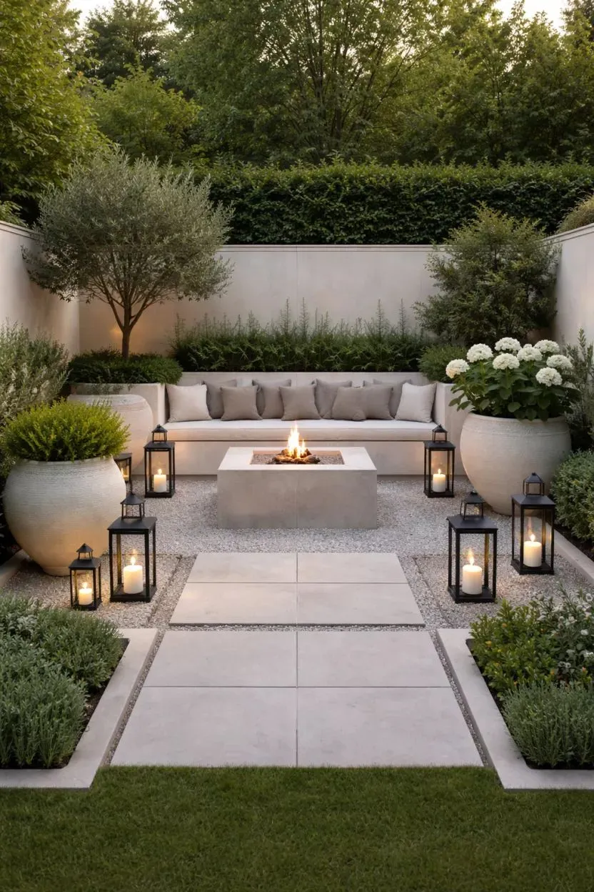 Symmetrical Fire Pit