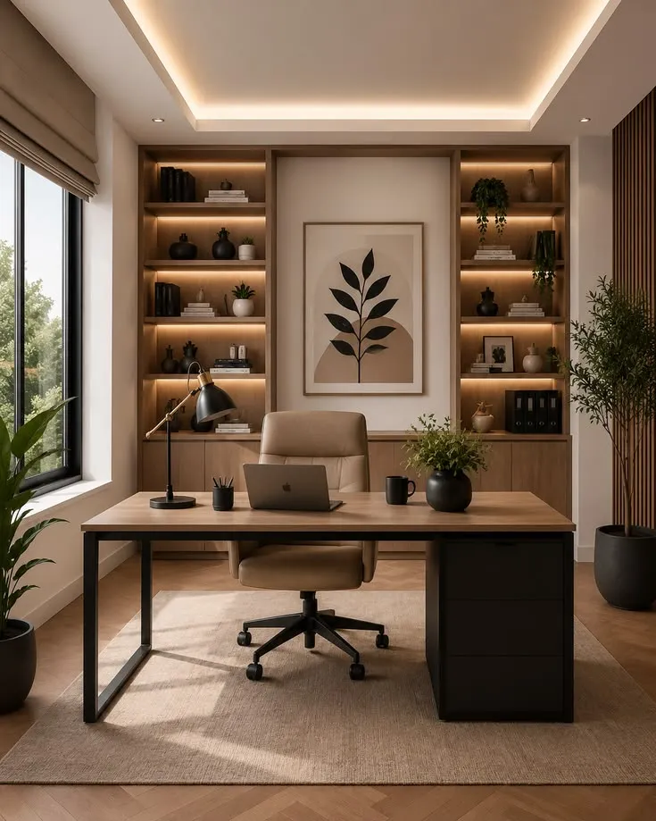 Executive Bookshelf Office