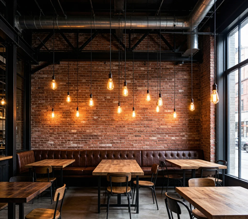 Modern Industrial Restaurant