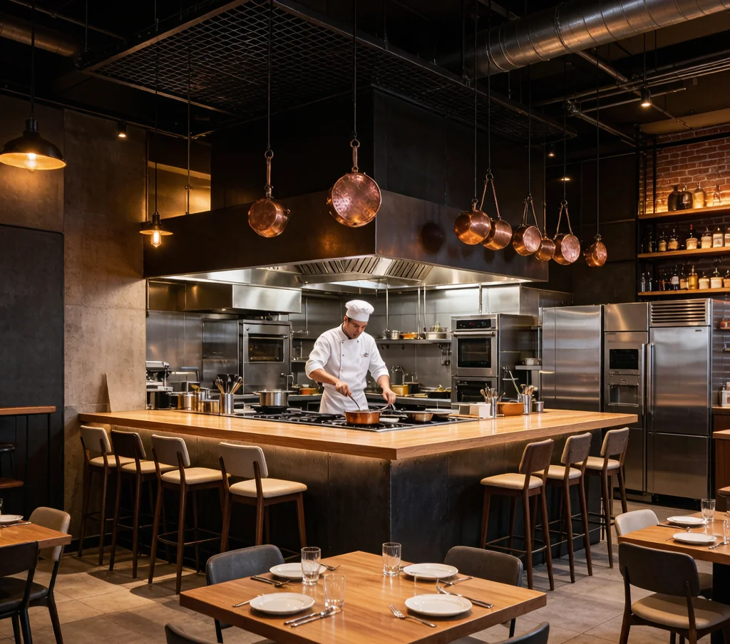 Open Kitchen Restaurant