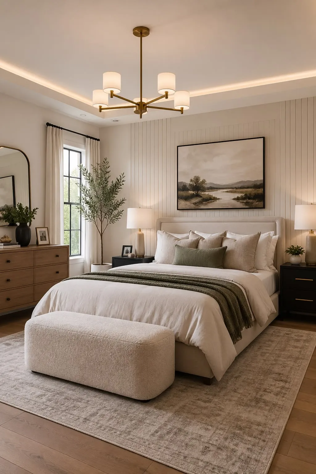 Brass Chandelier