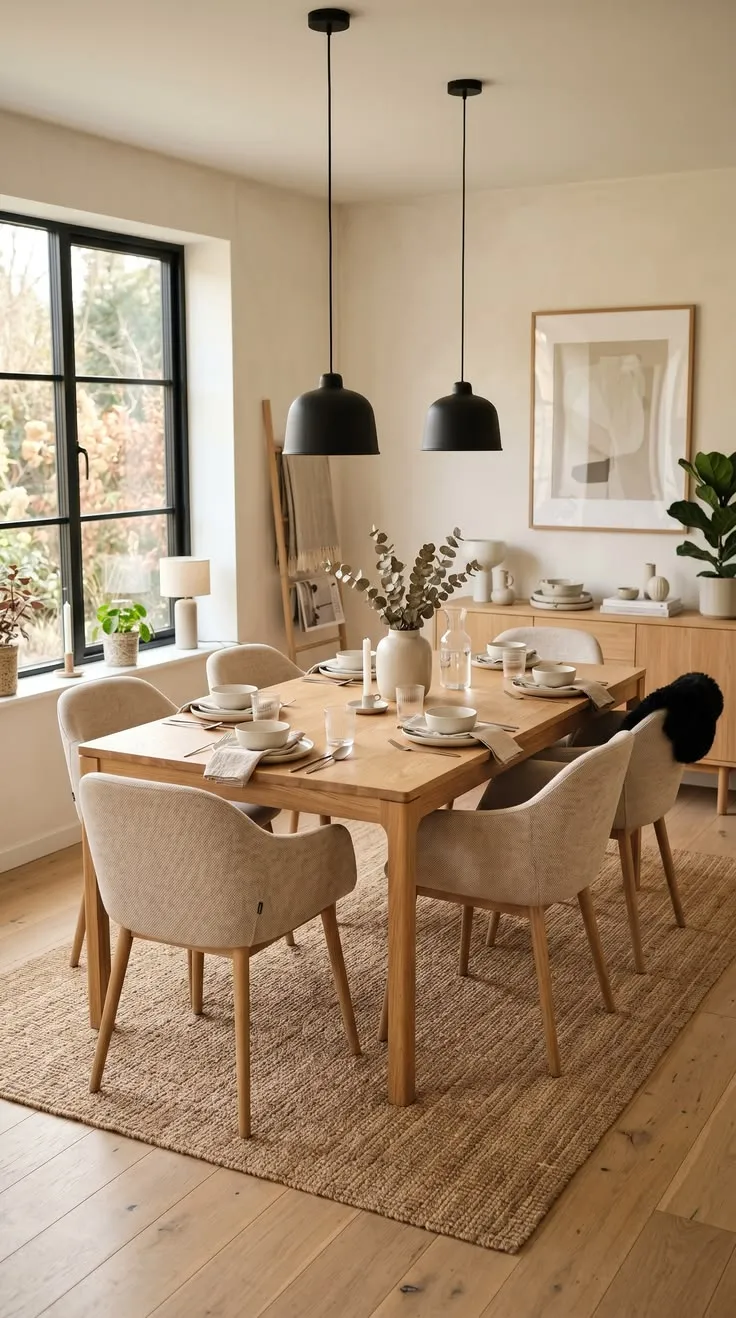 Oval Table Linear Light