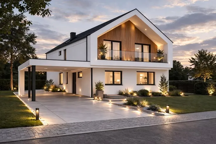 Flat-Roof Carport