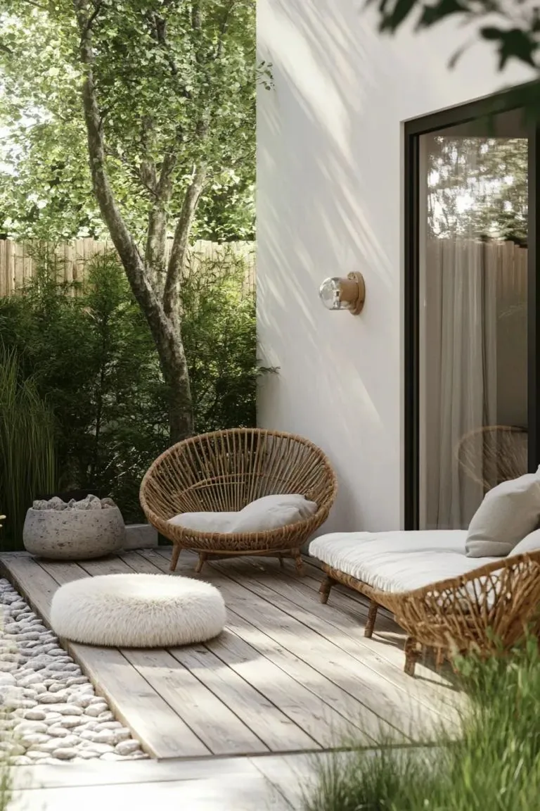 Circular Fire Pit Patio