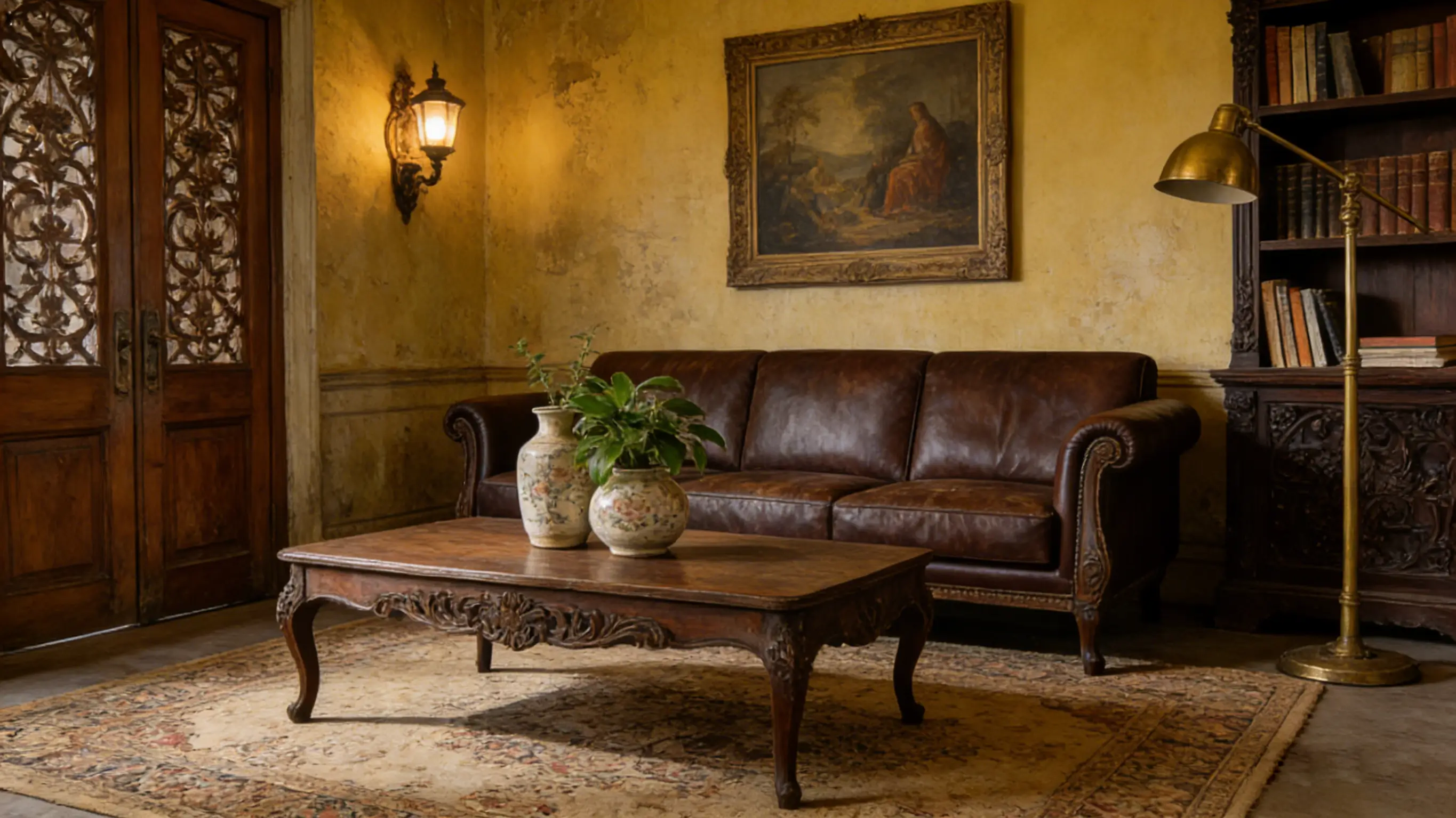 Modern Minimalist Living Room Design before